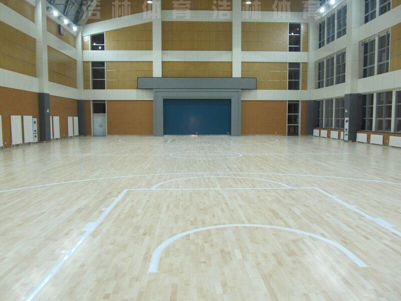 乒乓球馆安装运动木地板注意事项,浩林体育(图1)