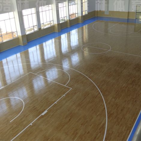 为何篮球木地板必须使用运动木地板？浩林体育(图1)